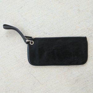 Pelle Studio Wilsons Leather Black Wristlet Clutch